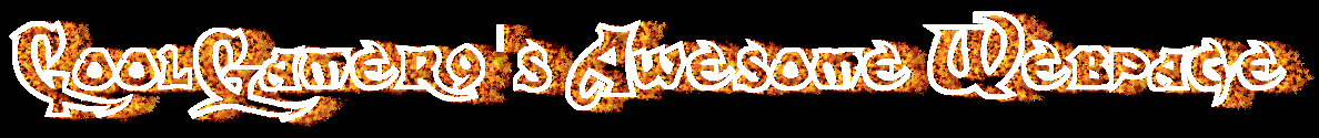 coolgamer9's awesome webpage